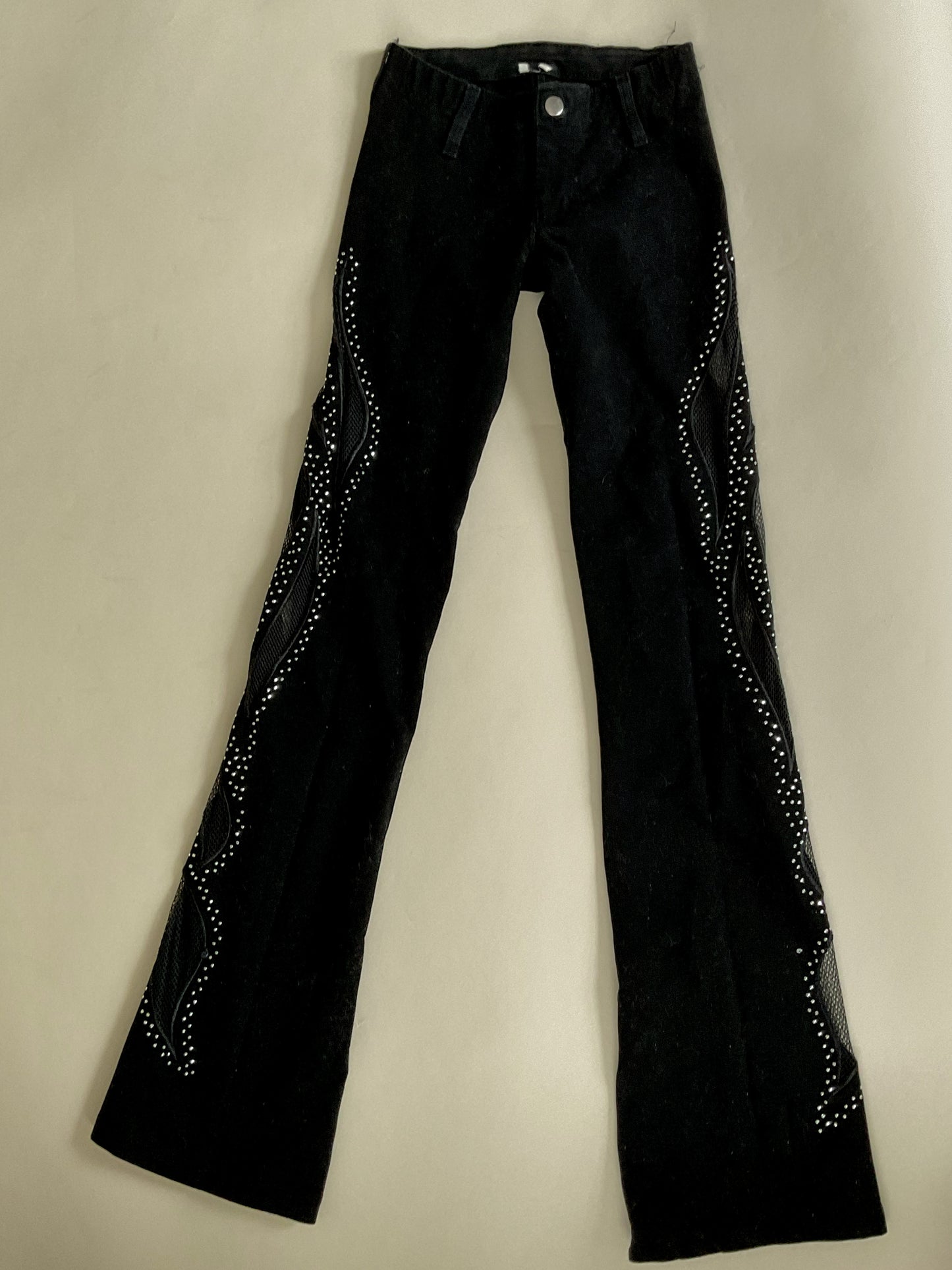 Vintage RARE Mesh and Bedazzled Pants