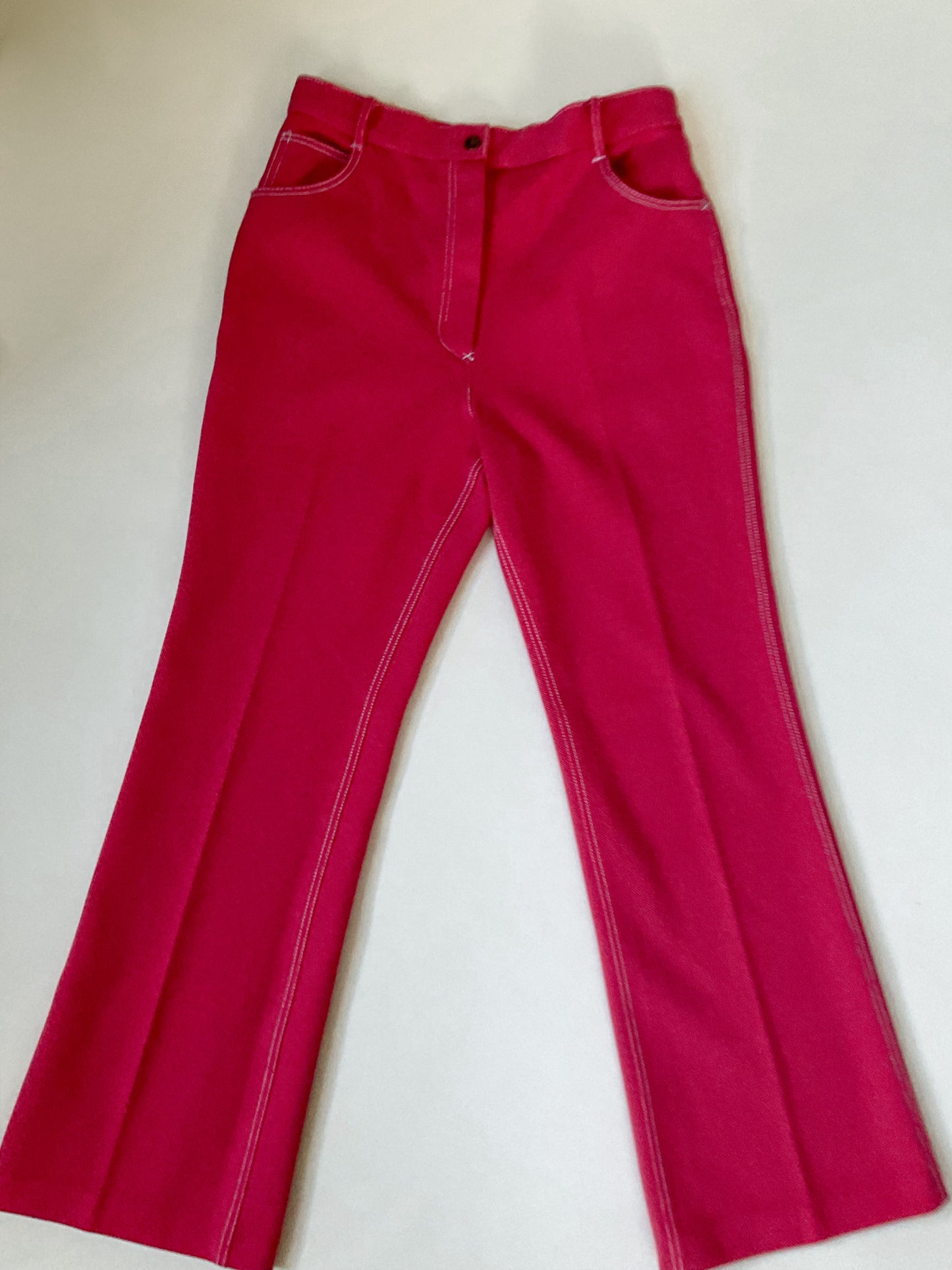 Vintage Sears 70s style Red Pants