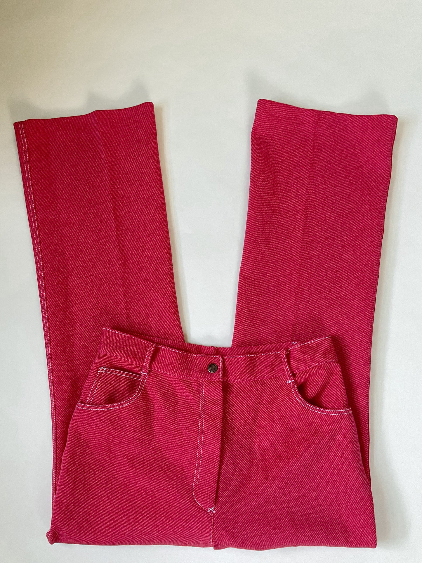 Vintage Sears 70s style Red Pants