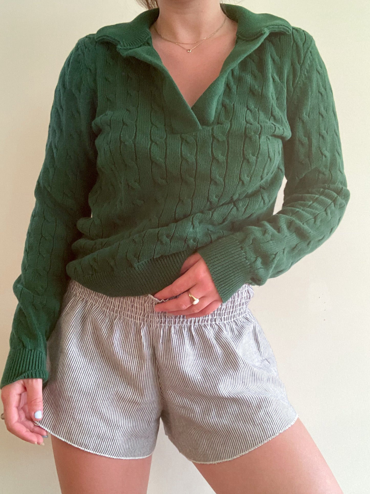 Vintage Polo Ralph Lauren Collared Knit Pullover