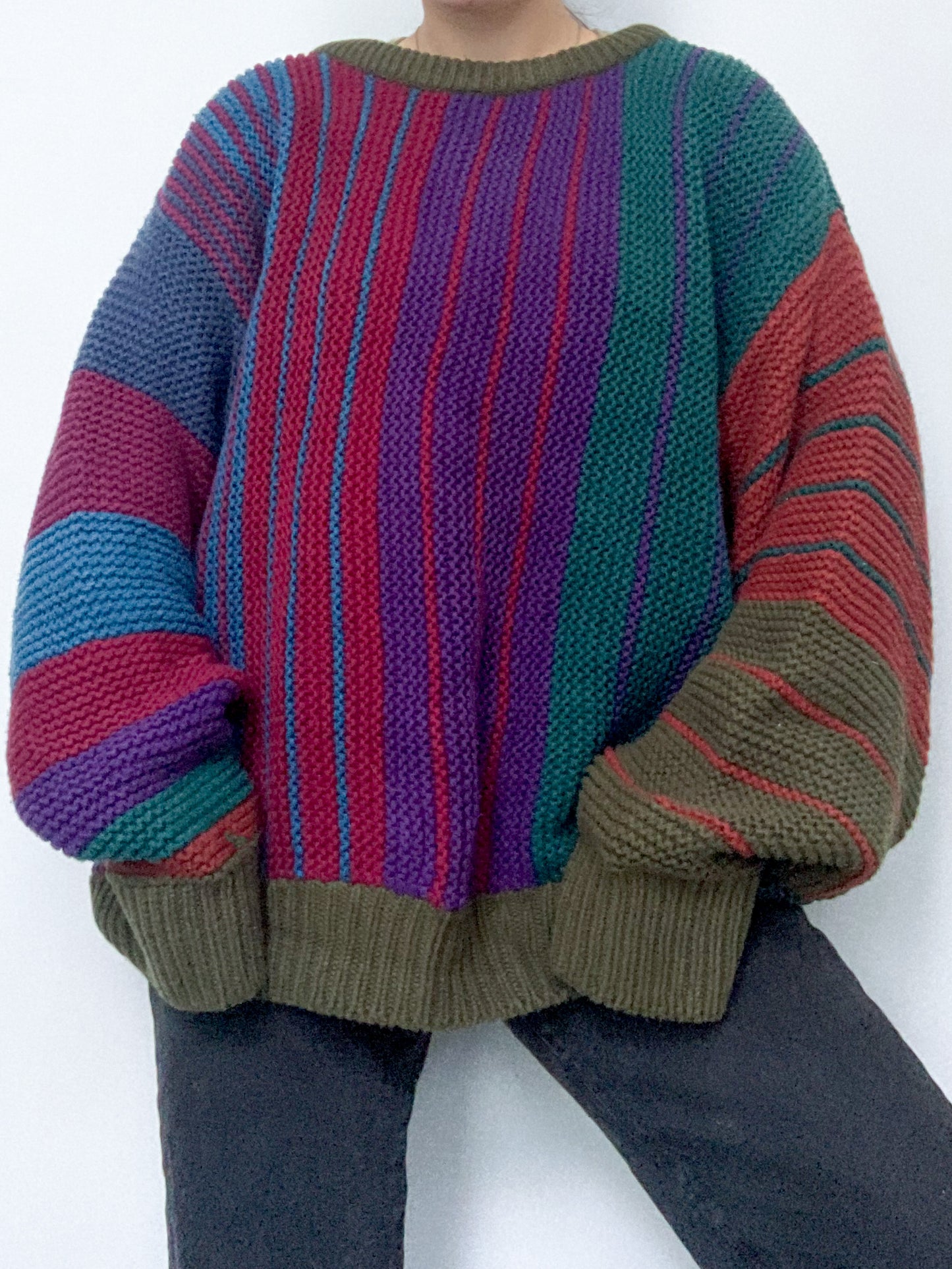 Vintage Ralph Lauren Jeweltone Sweater