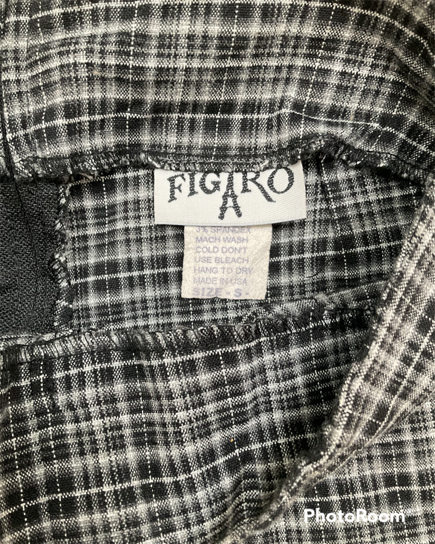 Vintage FIGARO Plaid Pants