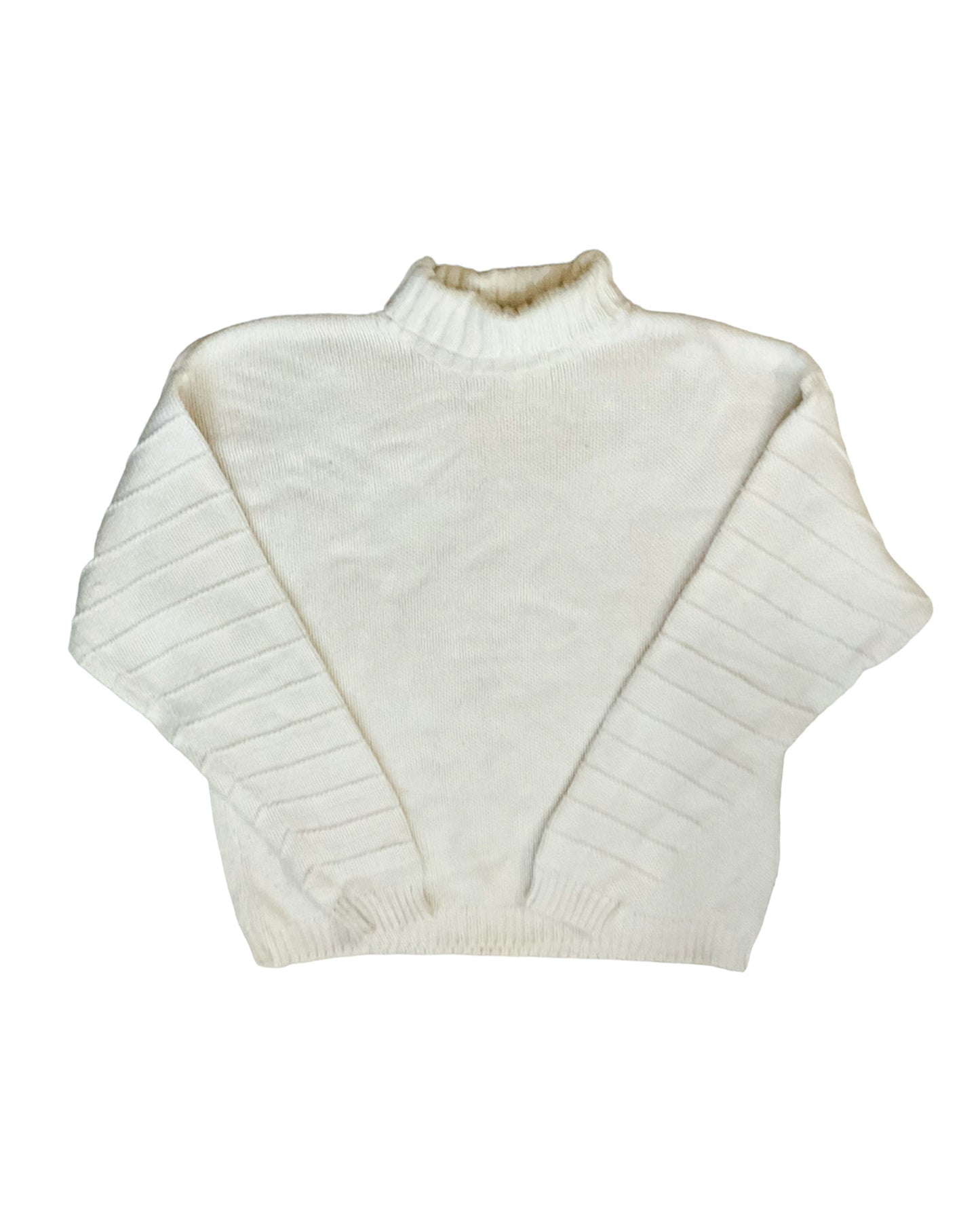 Calvin Klein Textured White Knit