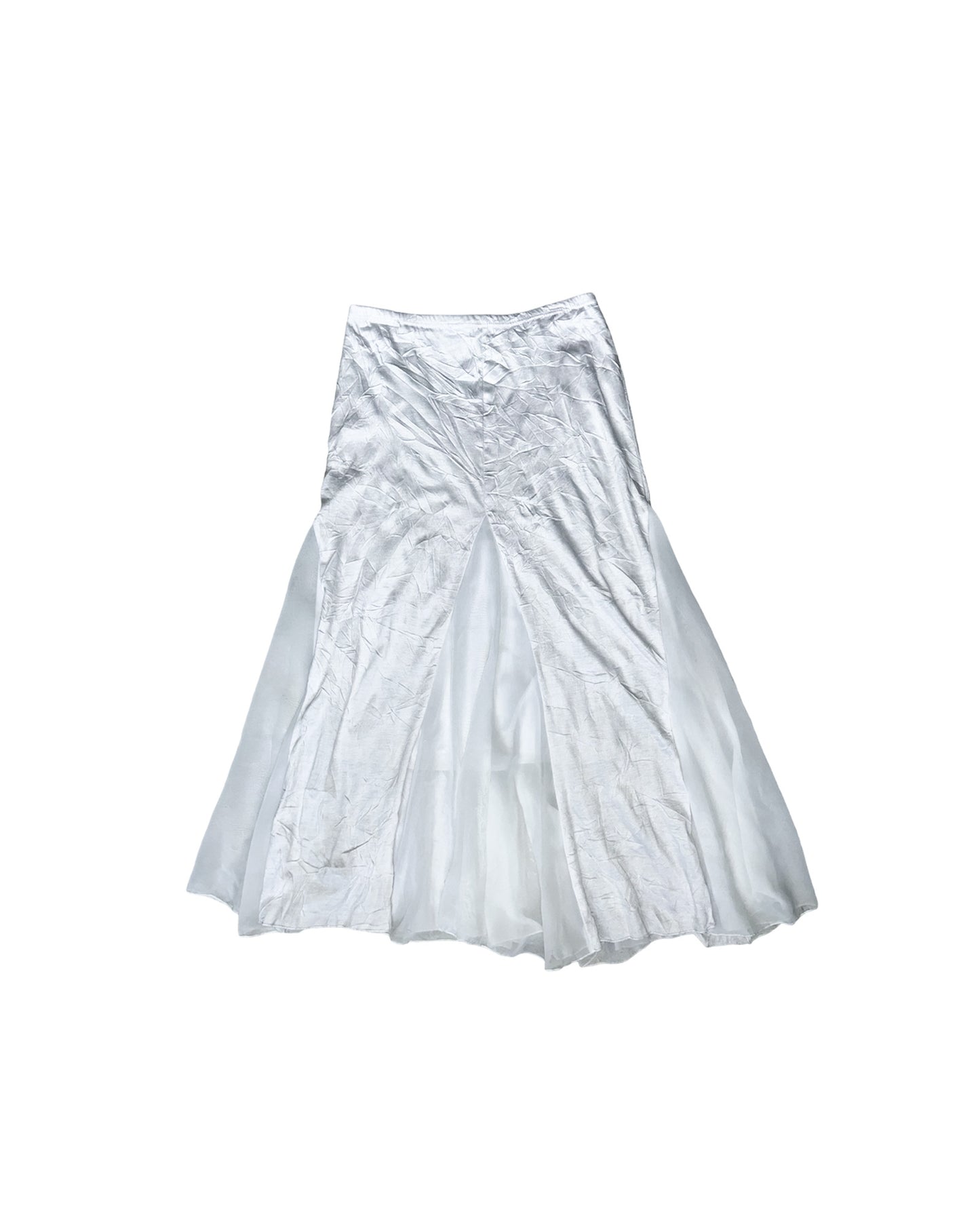 y2k Profile Clothing slit flare skirt