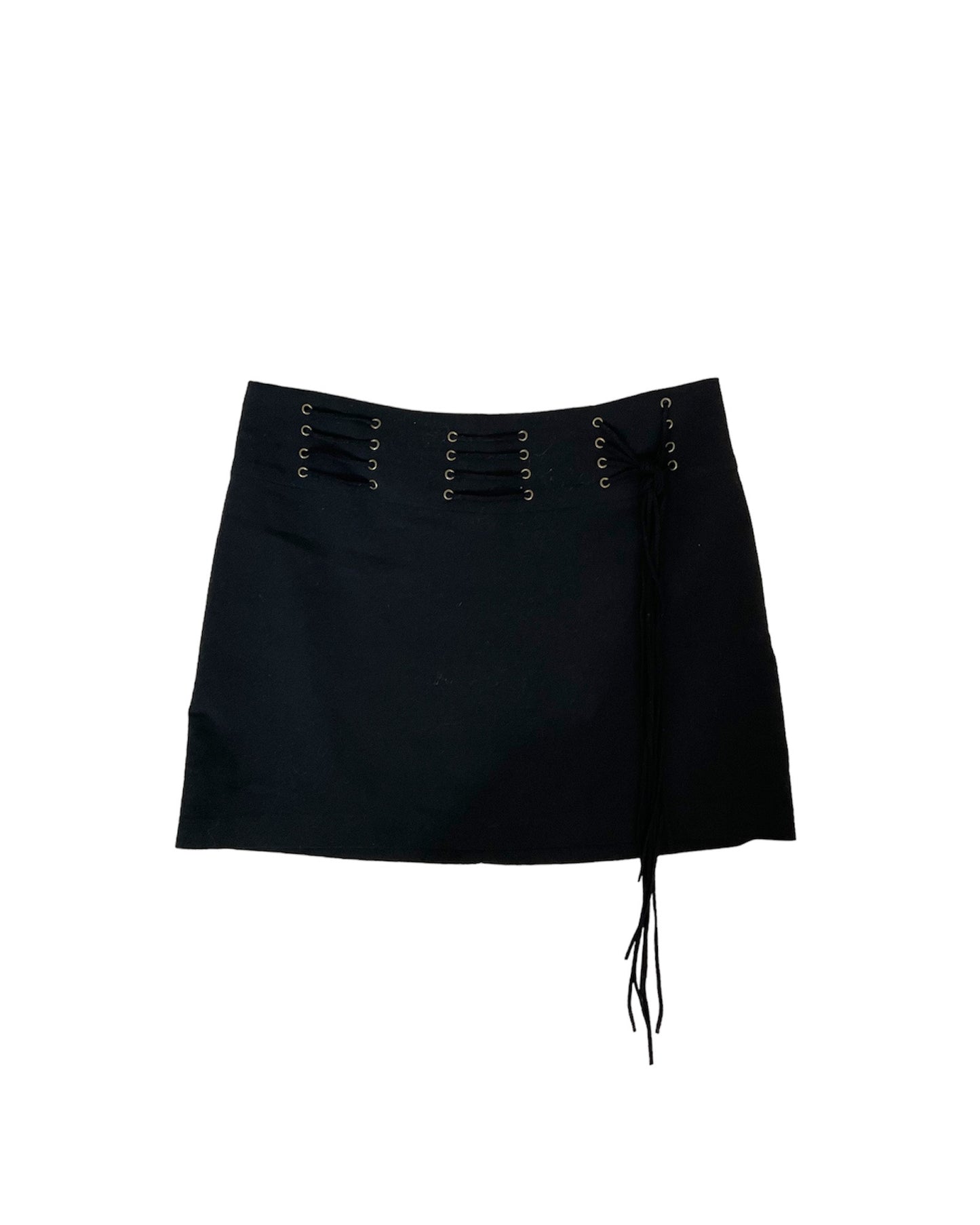 Vintage Venus Fringe Mini Skirt