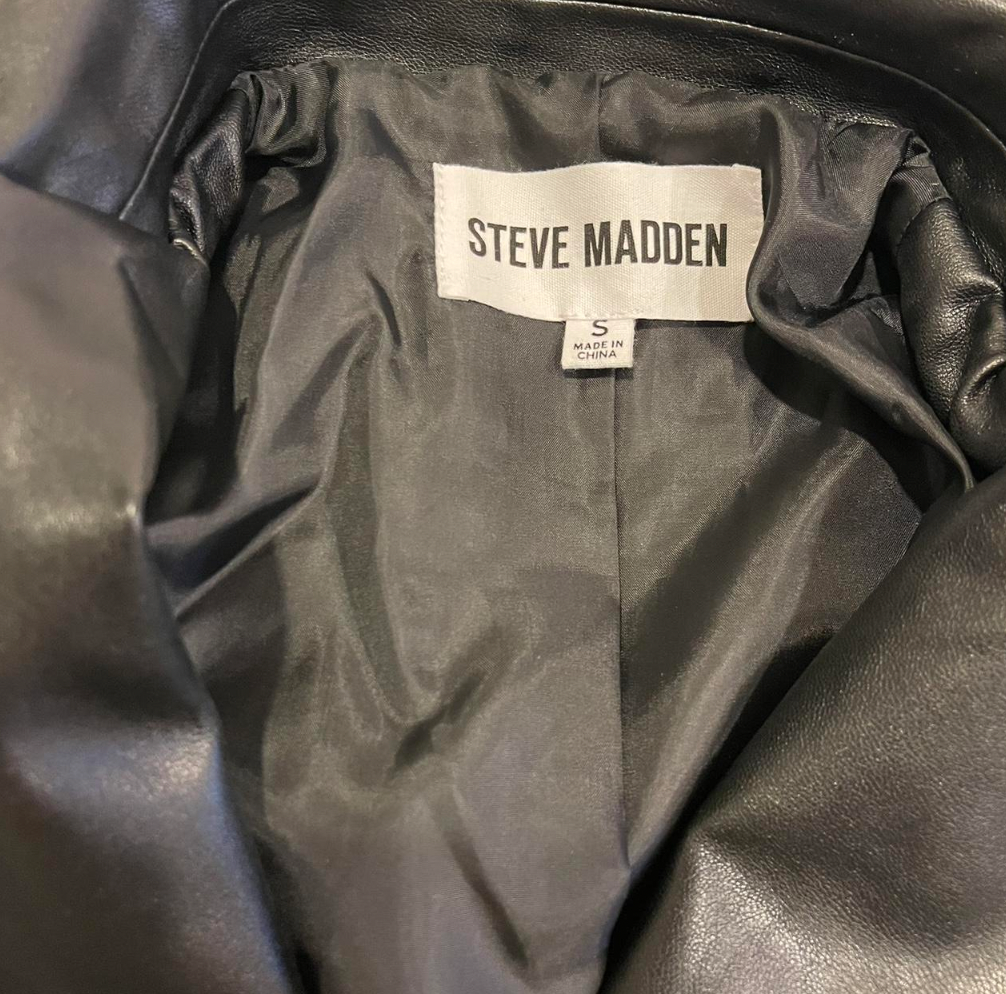 Vintage Steve Madden Leather Jacket Blazer